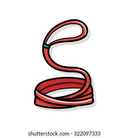 Pet collar rope doodle