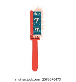 Pet comb. Pet grooming tool vector illustration 