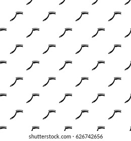 Pet comb pattern seamless in simple style vector illustration