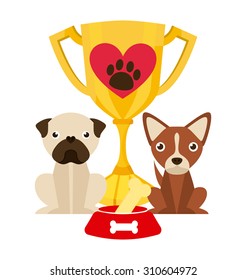 pet concept design, vector illustration eps10 graphic 