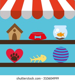 pet concept design, vector illustration eps10 graphic 