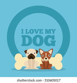 pet concept design, vector illustration eps10 graphic 