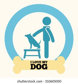 pet concept design, vector illustration eps10 graphic 