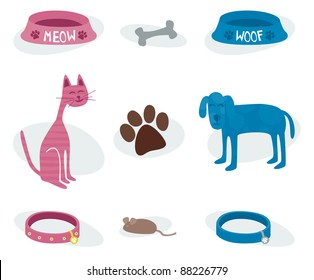 Pet design elements