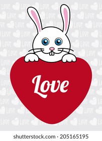Pet design over gray background, vector illustration