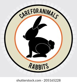 Pet design over gray background, vector illustration Pet design over gray background, vector illustration
