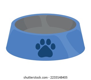 pet dish accessory isolated icon