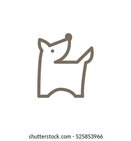 Pet Dog Care Logo Design Template Element