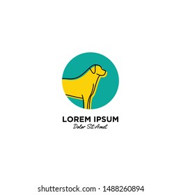 pet dog design vector icon illustration