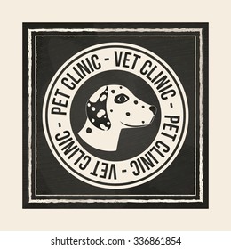 pet dog design, vector illustration eps10 graphic 