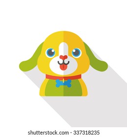 pet dog flat icon