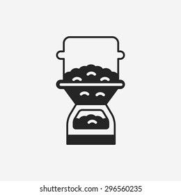 pet dog food icon