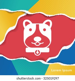 pet dog icon