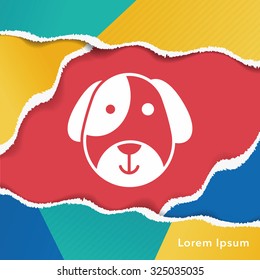 pet dog icon