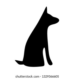 Pet Dog Icon Illustration Icon Dog Stock Vector (Royalty Free ...