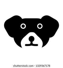 Pet dog icon, illustration icon dog. Symbol, logo illustration - Vector