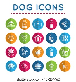 Pet : Dog icon set. 