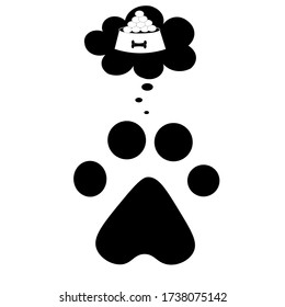 pet dog illustration vector, cartoon character 