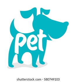 Pet dog logo