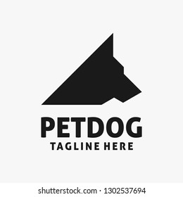 Pet dog logo design