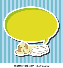 pet dog theme elements vector,eps