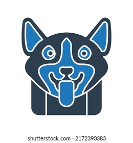 Pet dog Vector icon which is suitable for commercial work and easily modify or edit it


