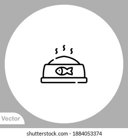 Pet feed icon sign vector,Symbol, logo illustration for web and mobile