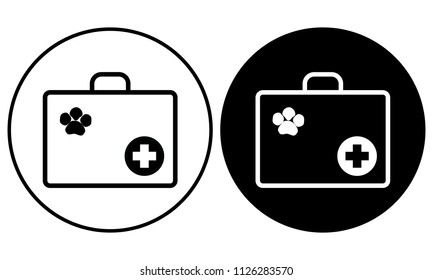Pet first aid icon