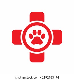 Pet First Aid Vector Icon