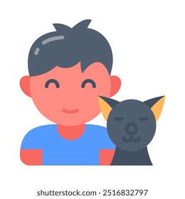 Pet Flat Icons, Vector illustration