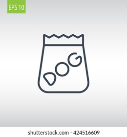 Pet food icon
