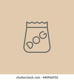 Pet food icon