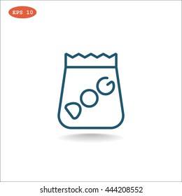 Pet food icon