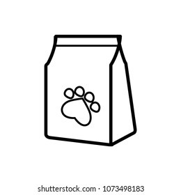 Pet Food Icon Design Trendy