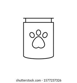pet food icon set vector illustration logo template for many purpose. Isolated on white background.