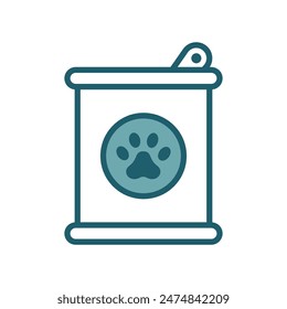 pet food icon vector design template simple and clean