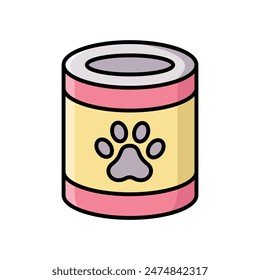 pet food icon vector design template simple and clean