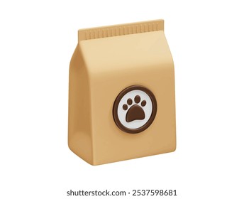 Pet Food pack icon 3d illustration