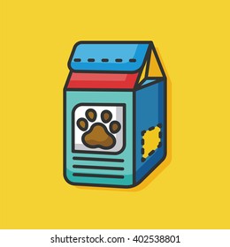 pet food vector icon