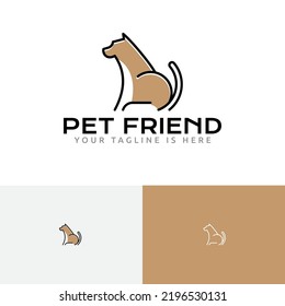 Pet Friend Cute Dog Adorable Puppy Logo