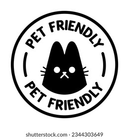 Pet friendly badge stamp. This space allows mascots. Dogs and cats are welcome.