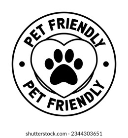 Pet friendly badge stamp. This space allows mascots. Dogs and cats are welcome.