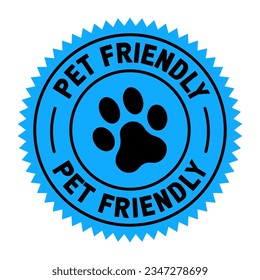 Pet friendly badge stamp. This space allows mascots. Dogs and cats are welcome.