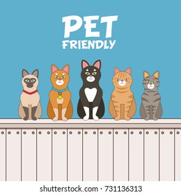 Pet friendly cartoon