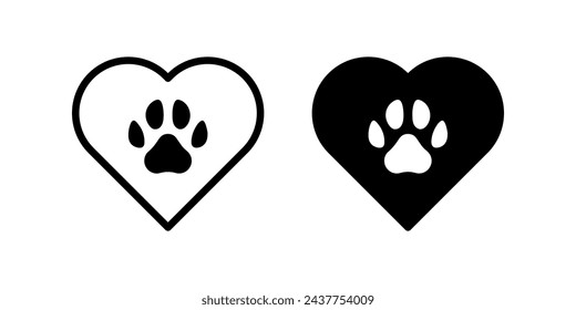 Pet Friendly icon. for mobile concept and web design. vector illustration