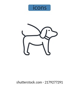 pet friendly  icons  symbol vector elements for infographic web