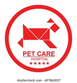 PET FRIENDLY SIGN VECTOR. ANIMAL WELCOME SIGN