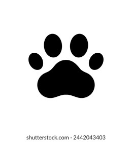 Pet Friendly sticker, label or emblem. Best Pet Friendly icon vector for product packaging design element. Vector isolated in flat style.
