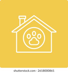 Pet Friendly vector icon. Can be used for printing, mobile and web applications.