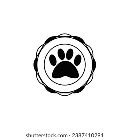 pet friendly vector type icon